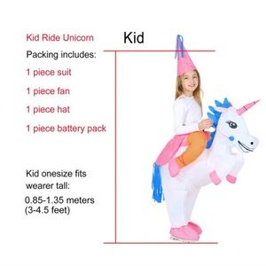 Kids unicorn costume Halloween🦄